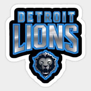 Detroit Lions Sticker